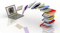 Immagine di libri e un computer